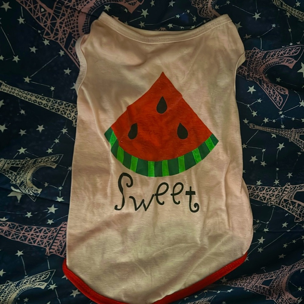 Watermelon shirt for pets